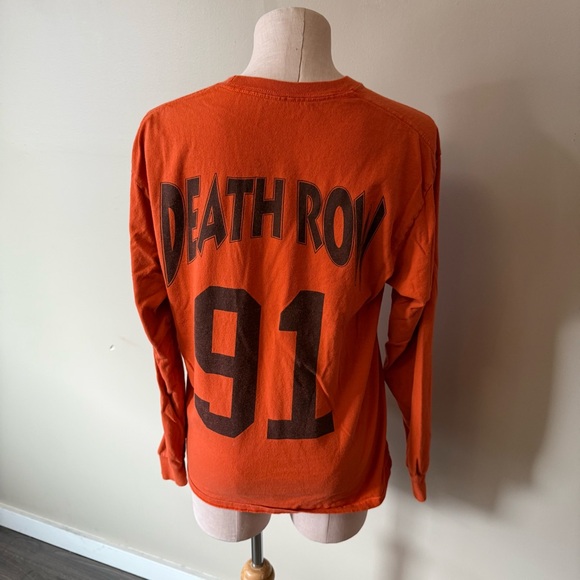 UO DEATH ROW RECORDS URBAN OUTFITTERS Long sleeve Tee T-Shirt Graphic - Picture 5 of 10